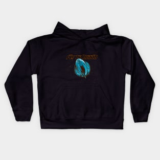 Fly to moon Kids Hoodie